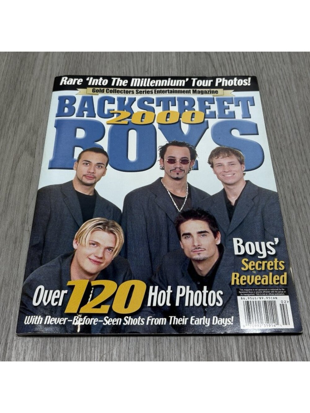 Backstreet Boys 2000 Gold Collectors Series Entertainment Magazine 120 Photos